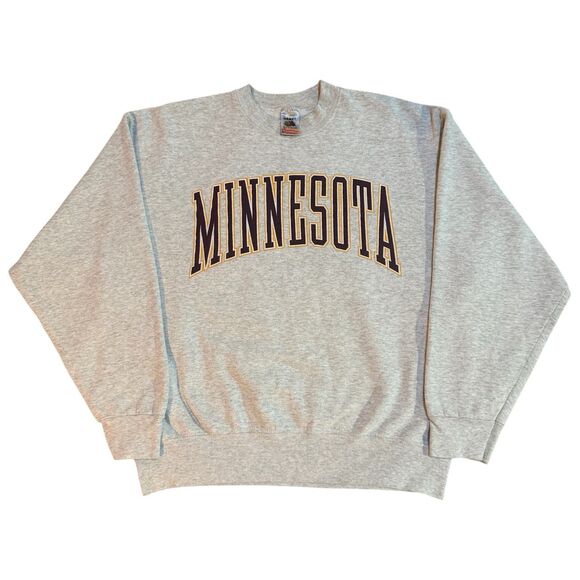 Vintage University of Minnesota Golden Gophers Crewneck Sweatshirt Mens XL FOTL - Picture 1 of 4
